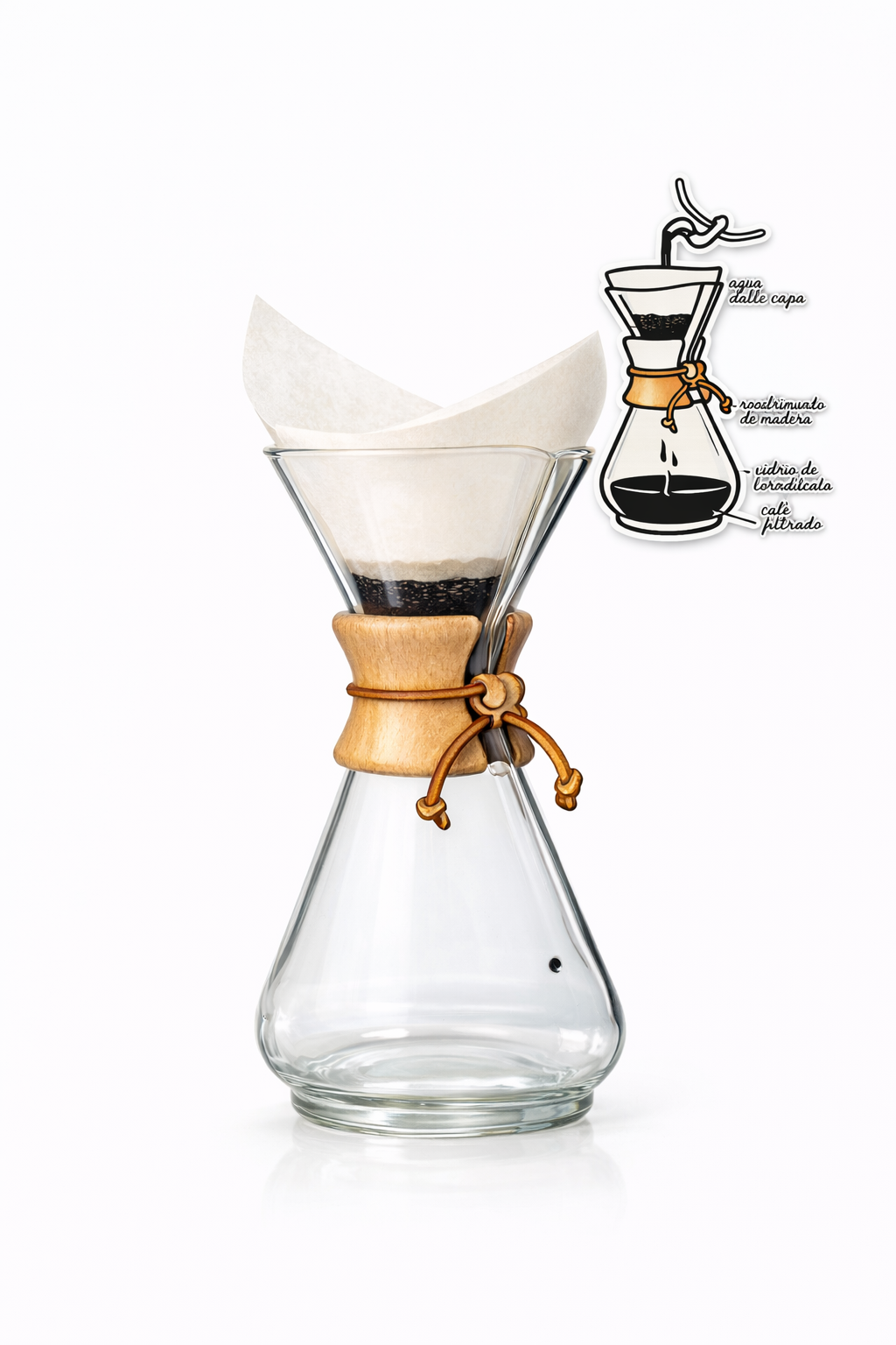 Chemex (filtración por goteo)
